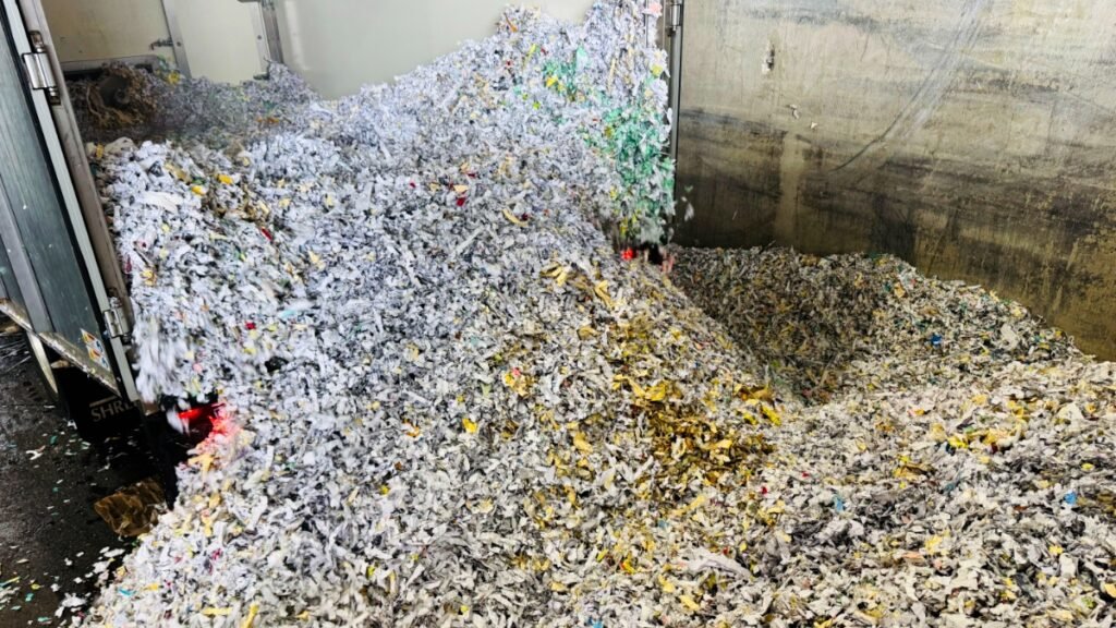 recurring shredding services recycle