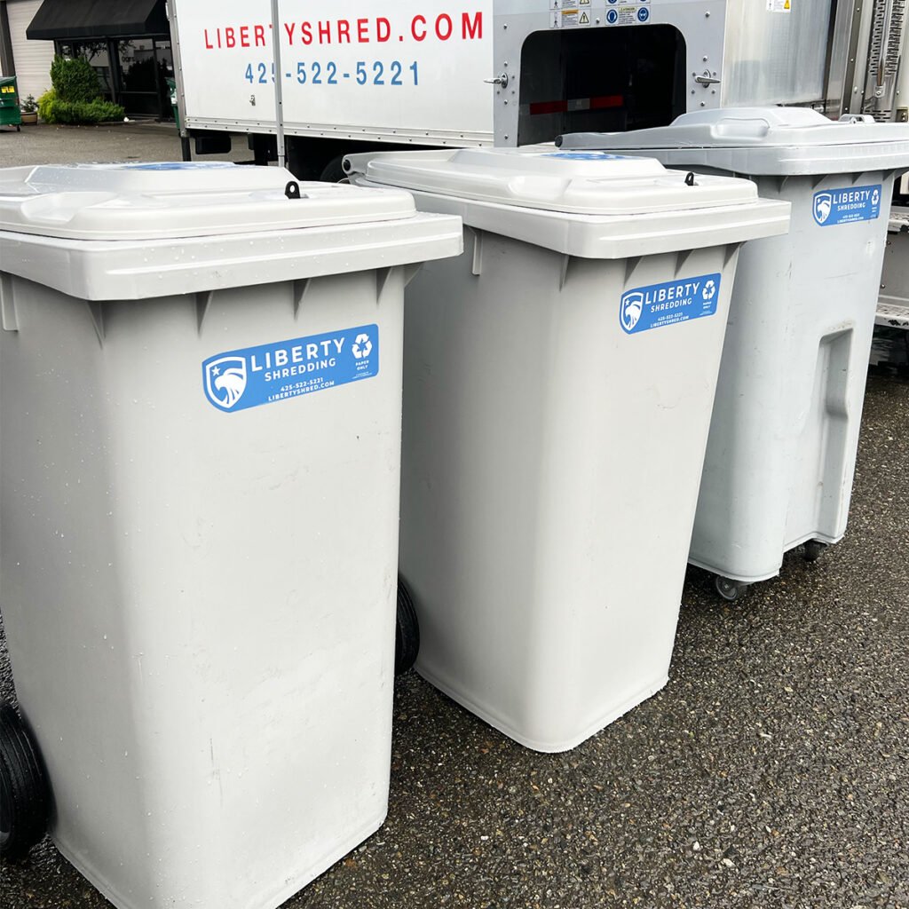 shred event bins