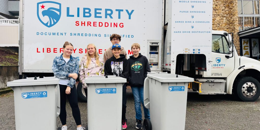 8th grade class - shred event